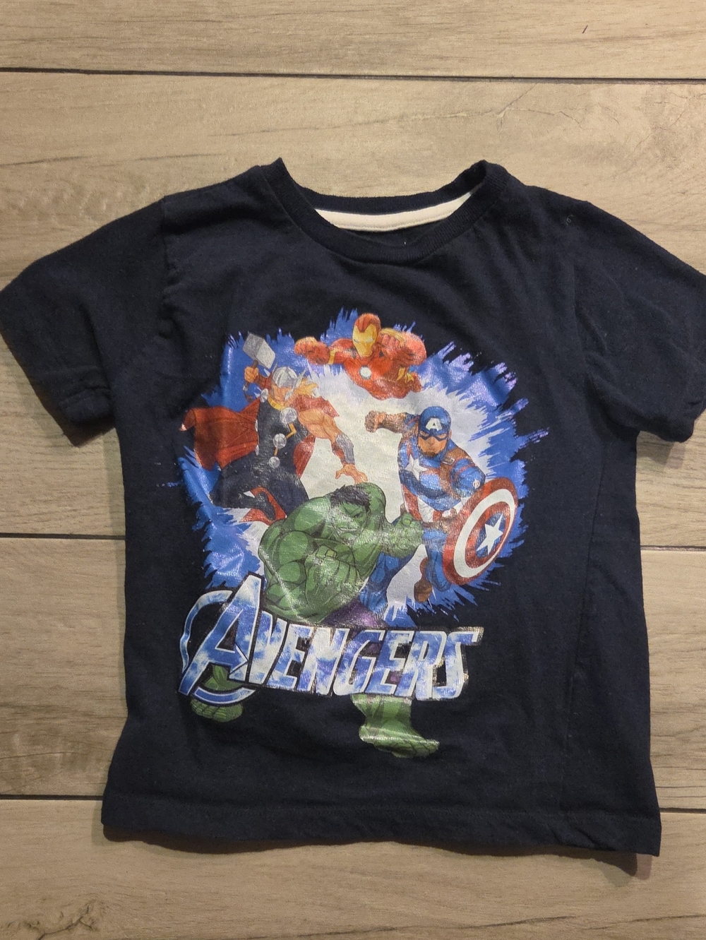 🍁Marvel Navy Blue Kids Avengers Tee